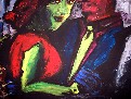 Interpretation I (Casablanca) (Acryl auf Papier)