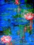 Seerosen (Acryl auf Papier)