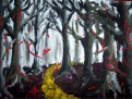 ohne Titel (Acryl auf Papier)