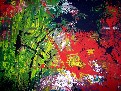Portugal II (Acryl, Isarschlamm, lkreide auf Leinwand)